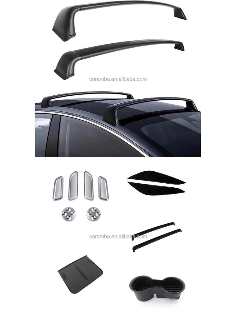 2019 Model 3 Aluminum Roof Rack Crossbars Luggage Accessories