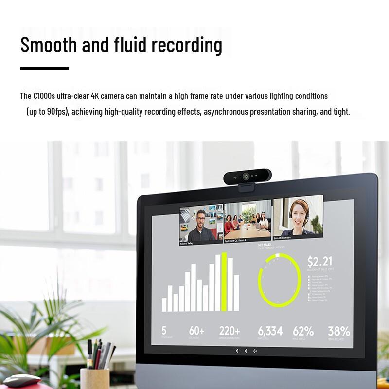 Logitech C1000e Webcam