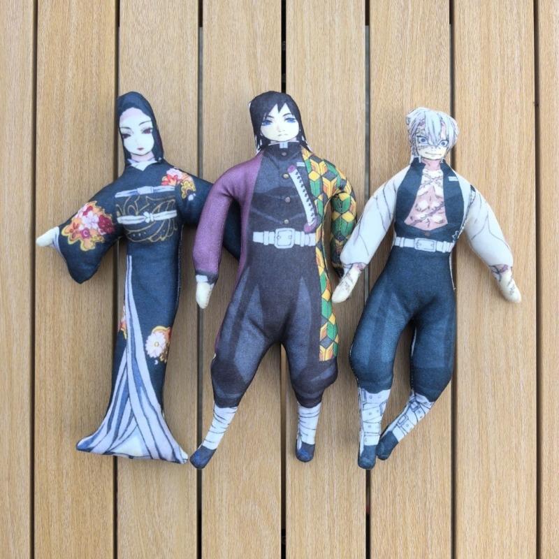 2025 Demon Slayer Abstract Doll Nezuko Tomioka Yoshio Mouse Dry Demon Slayer Doll Wire Frame style