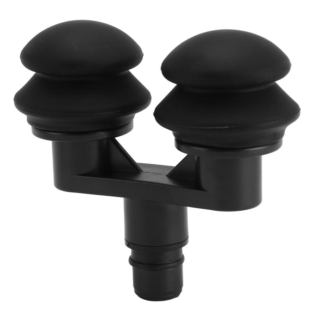 18mm Muscle Massage Gun Head Soft Silicone Promote Circulation Double Gas Cushion Fascia Massager Head