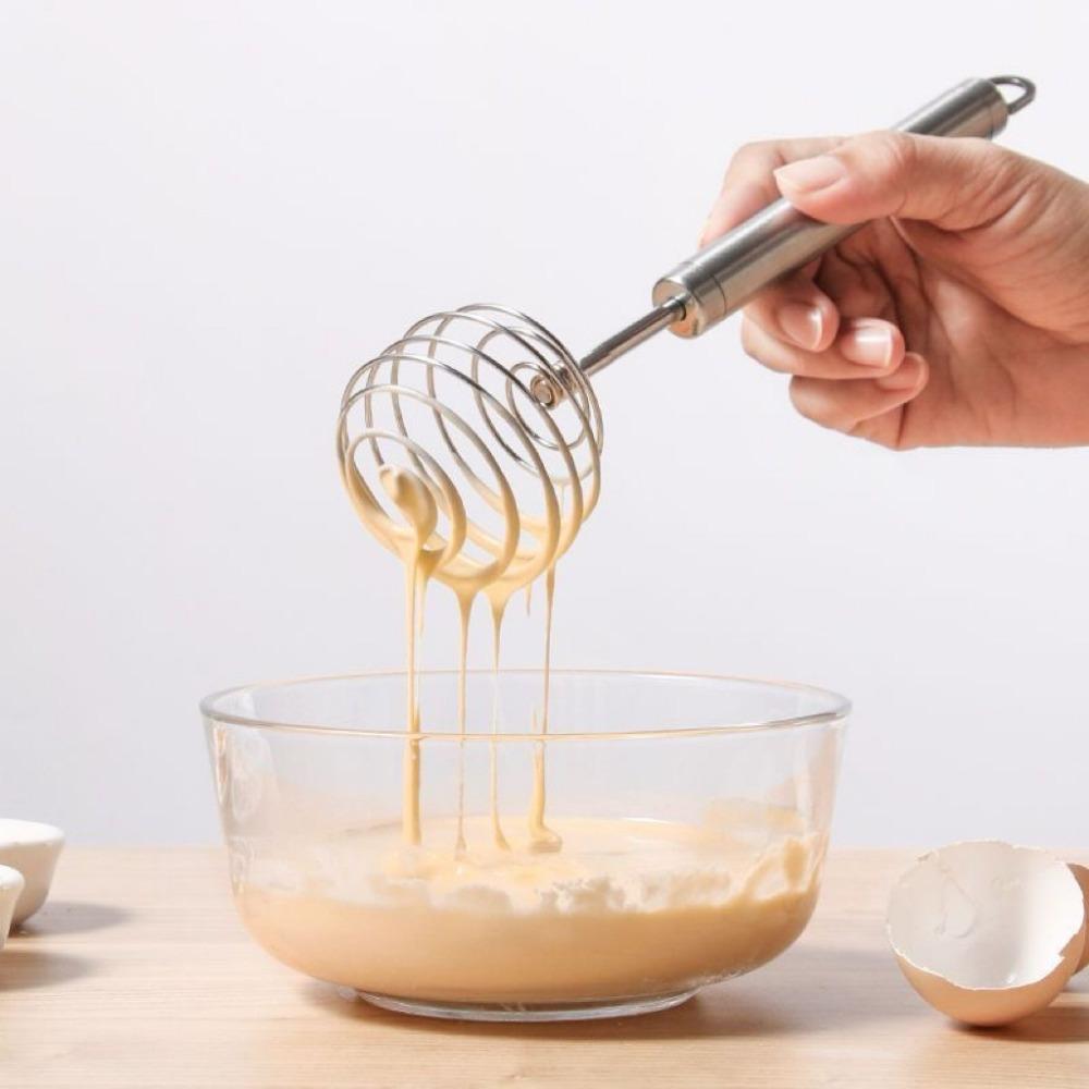 Handheld Hand Egg Mixer No Deformation Cream Mixer Multifunctional Spring Ball Whisk  Baking Tool