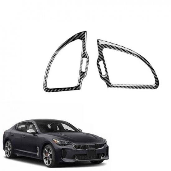 Real Carbon Fiber for Stinger 2018- Car Dashboard Sides Air Vent