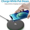 Universelles Mobiles Drahtloses Ladegerät Qi EPP 15W Schnell Tragbares Ladegerät Schnellladung für IPhone 12 Pro Max Samsung Note 20