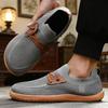 WideToe Barefoot Shoes for Men Zero Drop Sole Minimalism Walking Shoes Breathable Soft N-slip Flats Loafer Mens Driving Shoes