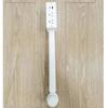 Rotates 180° Electrical Outlet Extender Adjustable Length Flat Plug Power Strip  for NightStand
