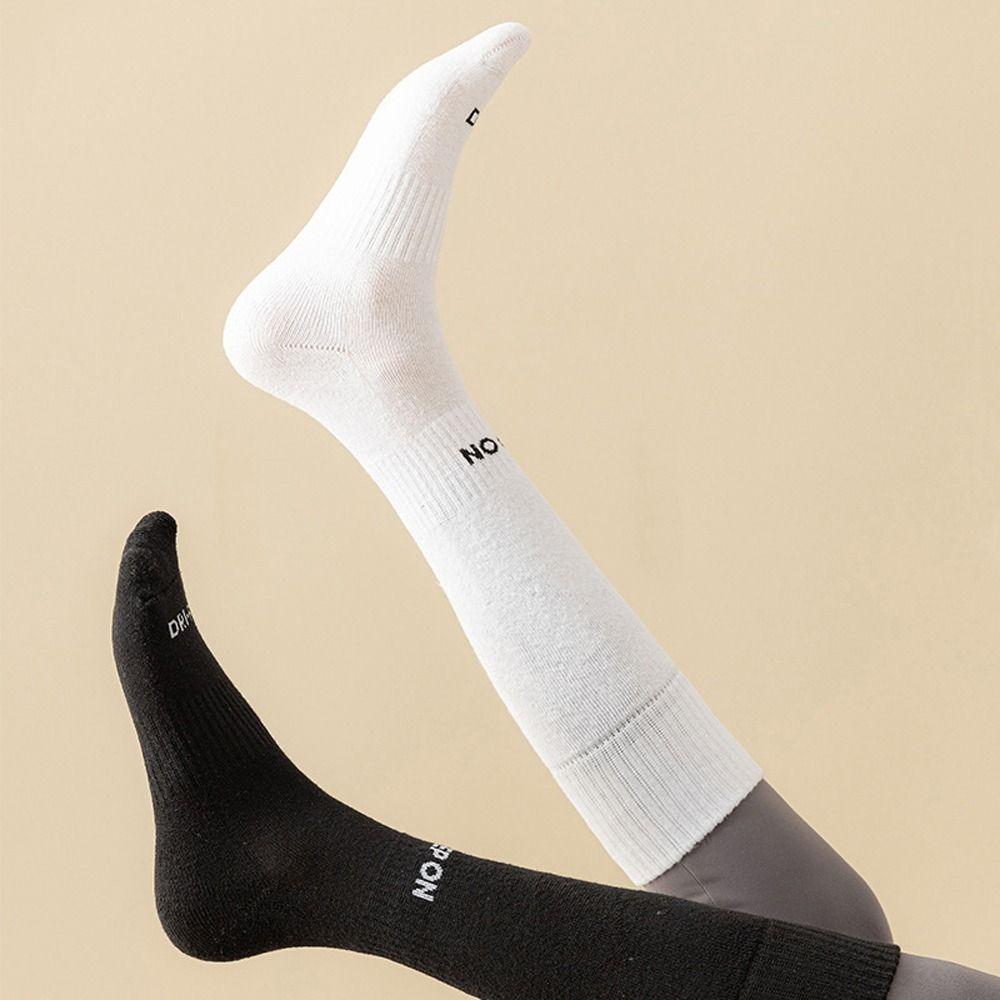 

Autumn Letter Thicken Long Winter Pile Socks Women Stockings Golf Stockings Korean Knee High Socks