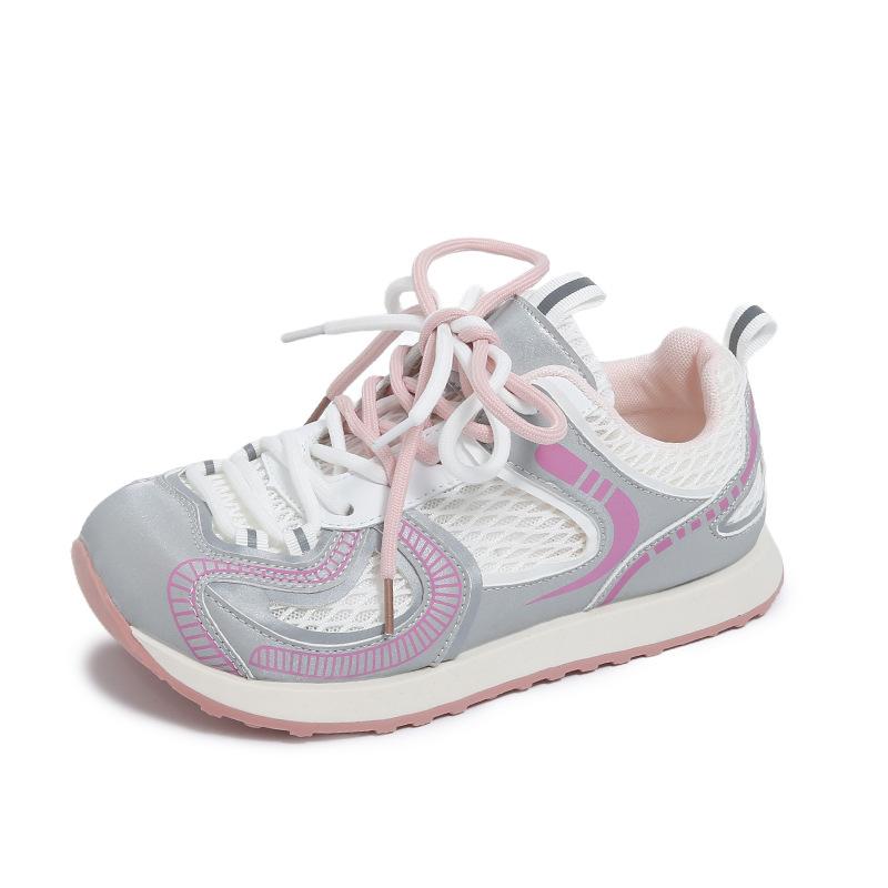 Popular Strap Dad Shoes 2025 Summer Versatile Single Shoes Platform Casual Fashion Sports Shoes Women's Shoes