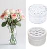 Plastic Flower Support Stem Honeycomb Design Flower Stem Holder Floral Arrangements Structure