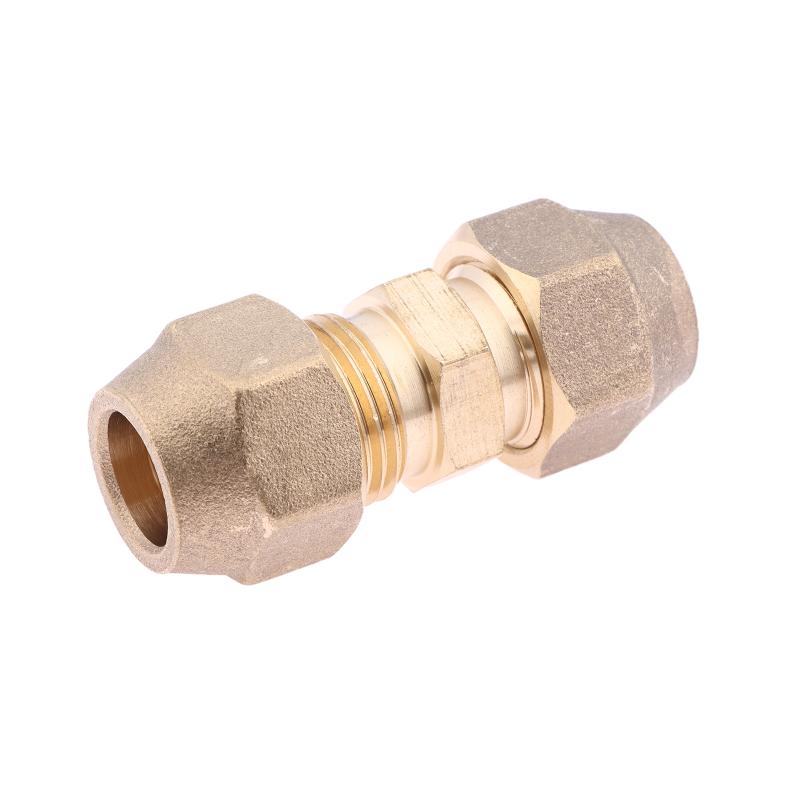 1 Stück 2 3 4 5 mm Schnellverbinder Gerades Rohrverlängerungsstück Schweißfreie Fittings Mit Bördelmuttern Kupferverbinder