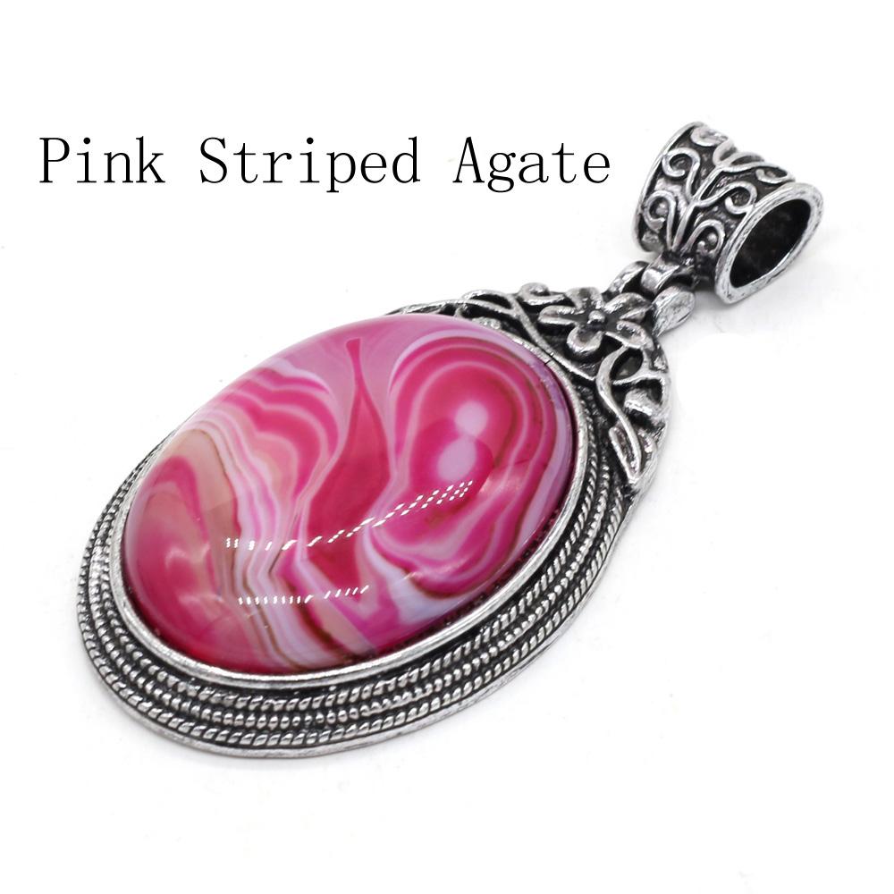 1 шт. винтажный овальный хрустальный кулон в богемном стиле — фото 14