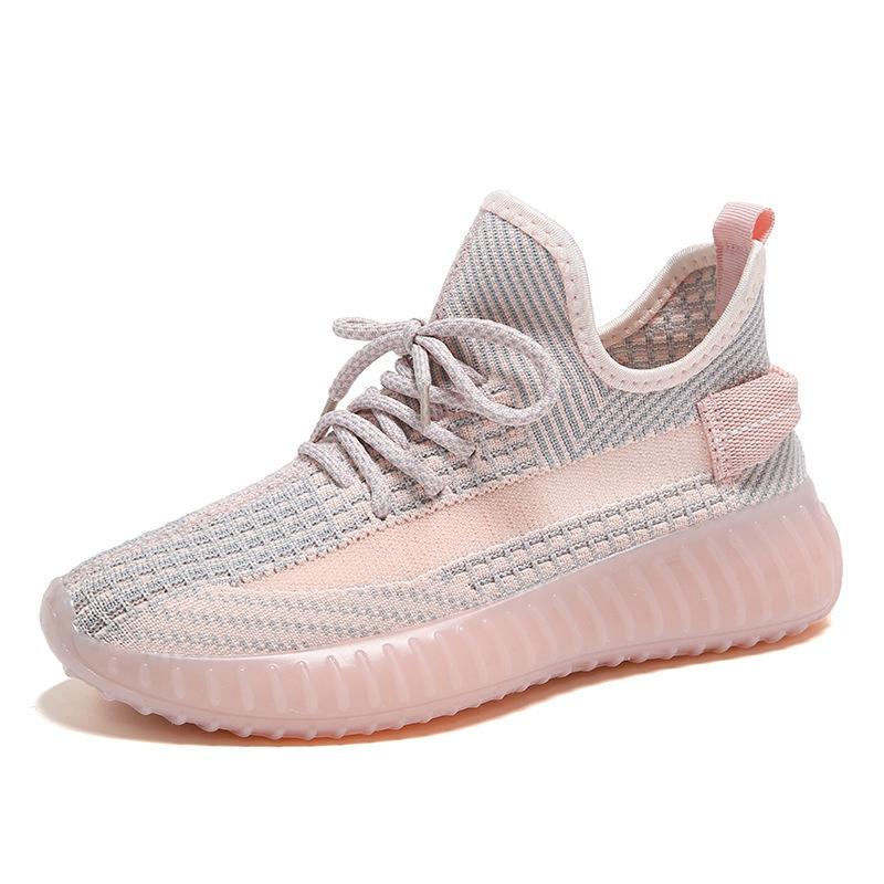 

Summer Breathable New Large Size Men s Shoes Fly-woven Sports Casual Net Shoes Mesh Running Men s Coconut Tide Shoes size 40 women s розовый