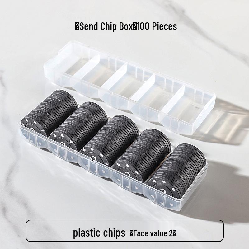 Texas Hold'em & Mahjong Spielchips: Spezielles Münzset für Cardrooms