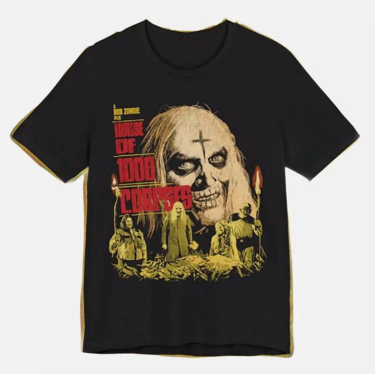 SALE House of 1000 Corpses T-shirt, Halloween t-shirt, horror film Unisex T-Shirt XXL