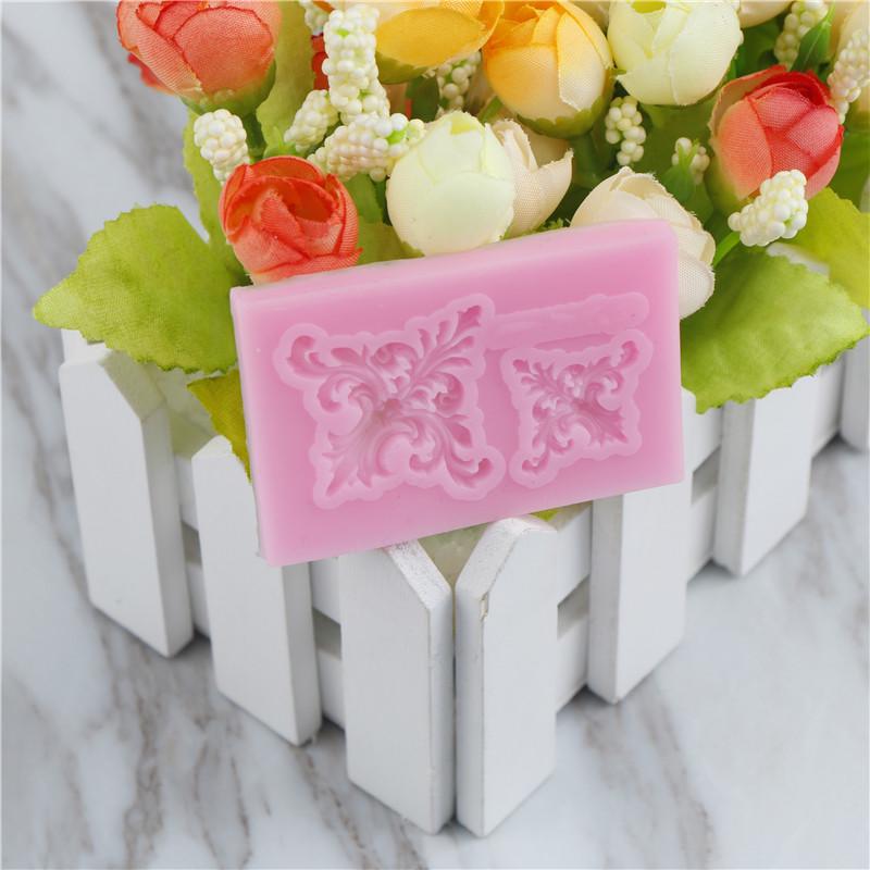 Cake Vintage Relief Border Silicone Fondant Mold Cake Decor Tools Gumpaste Mold