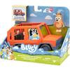Voiture de bluey - bluey - véhicule familial avec figurine chilli et accessoires