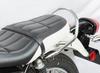 Kijima Meguro Motorcycle Steel Tandem Grip with Assist Grip and Cargo Part Number S1/W230 ('25-) Parts Hook, Plated, 210-557