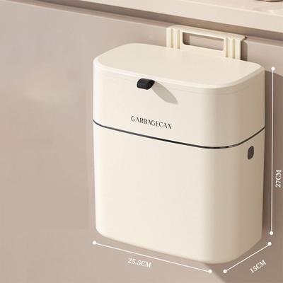 Настінний підвісний сміттєвий бак, поліпропіленовий лічильник, сміттєвий бак, портативний з кришкою, сміттєві баки, кухні