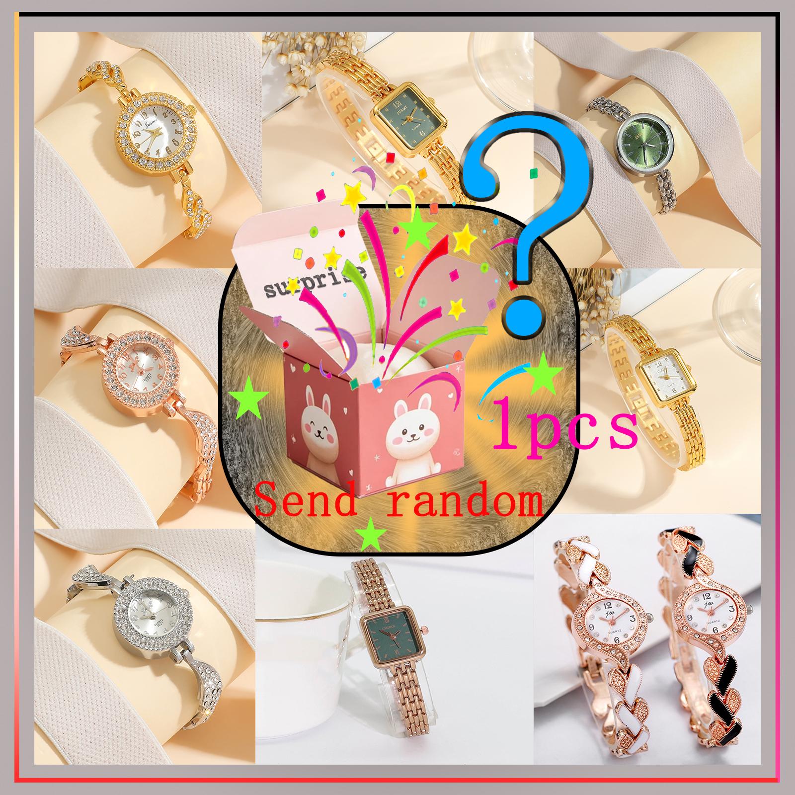 

Сюрприз Браслет-часы в слепой коробке Холодные Женские Маленькие и Изысканные Стиль Инс Стиль Нового Студента Случайный Стиль разноцветный