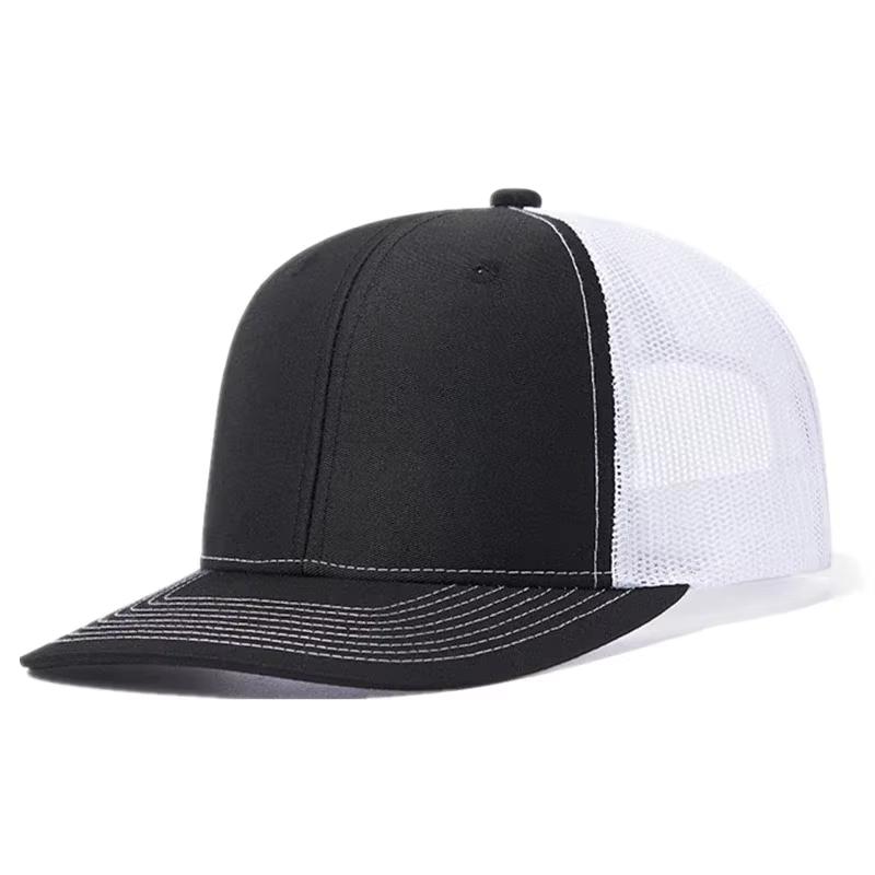 1pc Hot Sale Unisex Cap Slight Curved Style Trucker Hat Men & Women Casual Outdoor Breathable Summer Cap
