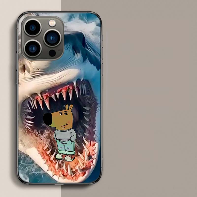 

Чехол-мем Chill Guy для iPhone 17 Air 15 Pro 14 Plus 16 Pro Max 17E 16E 12 13 Mini 11 Чехол Милые Fundas iPhone 17E