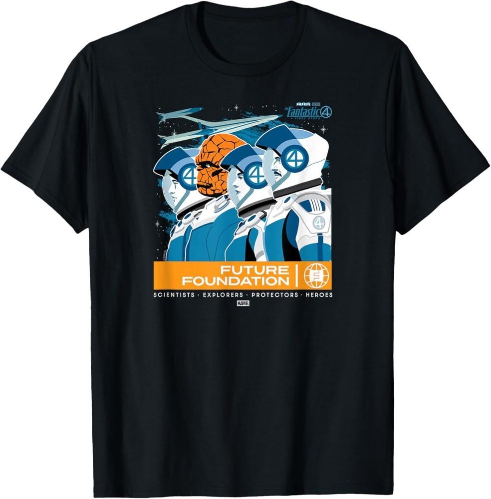 

Fantastic Four - First Steps - Retro Poster T-Shirt 2XL