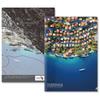 Clear File Set of 12 a reason behind that magnificent [Map World] B "There's scenery."