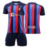 2022-23 Barcelona Home Jersey #10 Messi #9 Lewandowski #8 Pedri #30 Gavi #17 Aubameyang Football Jerseys