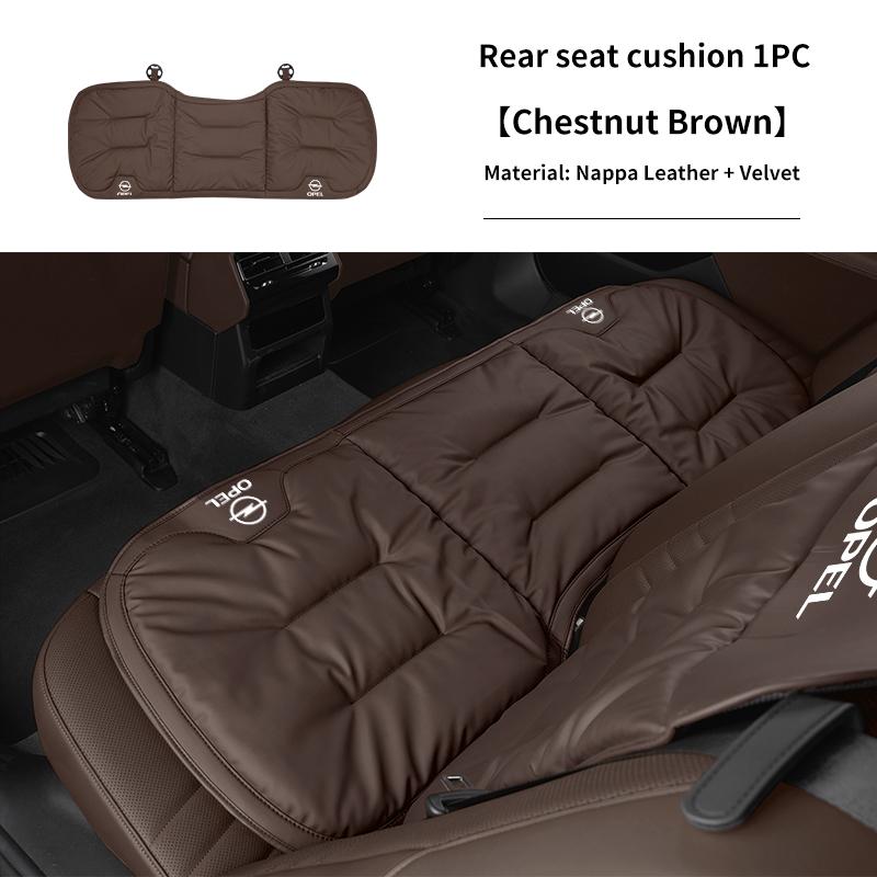 Car Seat Velvet Cushion Leather Backrest Seat Cover Accessories For Opel Corsa Astra Insignia Vectra Zafira Meriva Mokka Grandla