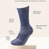 Non-slip Merino Wool Socks Soft Casual Thermal Stockings Cozy Warm Crew Socks  Winter