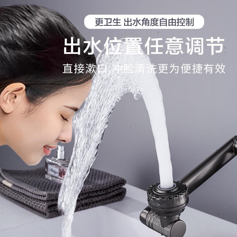 TLXT Rotary Stainless Steel Basin Faucet
