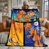 Dog Man Ultra Soft Flannel Throw Blanket Warm Cozy Blanket for Bed Couch or outdoor best gift