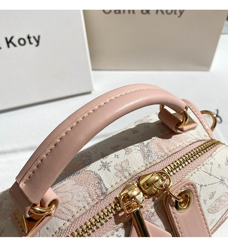 2024 Chinese Style Butterfly Boston Commuting Pillow Bag