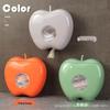 Wall-Mounted Punch-Free Storage Box for Kitchen Wraps & Garbage Bags