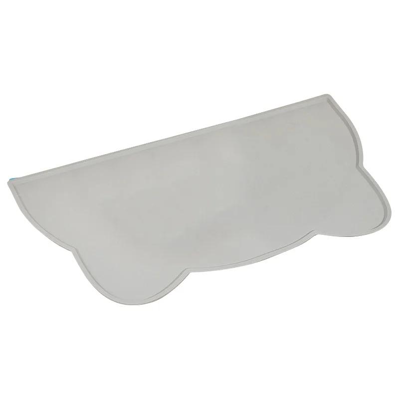 

Силиконовый коврик для домашних животных, кормушка для домашних животных, водонепроницаемая миска для собак и кошек, коврик для еды, поднос для кормушки для щенков, подушка для воды, подставка для столовых приборов серый