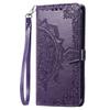 Leather Flip Card Holder Stand Case for Samsung Galaxy S27 S26 S25 S24 S23 S22 S21 Plus Note20 Ultra Full Cover with Wrist Strap