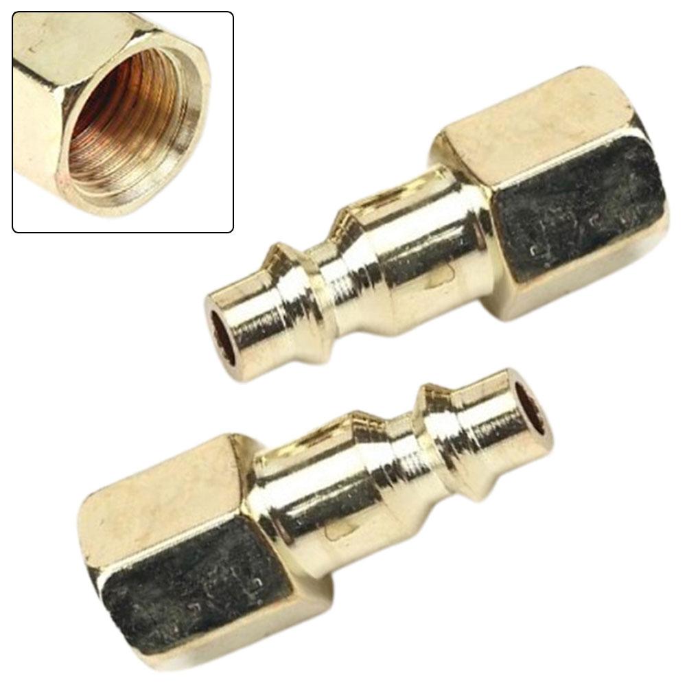 Uickly Connected Quick Connector 2pcs Brass Material