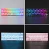 130Keys PBT Keycap Pudding OEM Profile Backlit for RGB Mechanical Keyboard