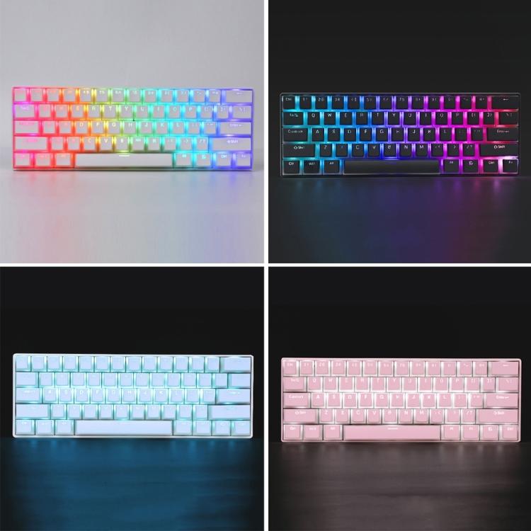 130Keys PBT Keycap Pudding OEM Profile Backlit for RGB Mechanical Keyboard