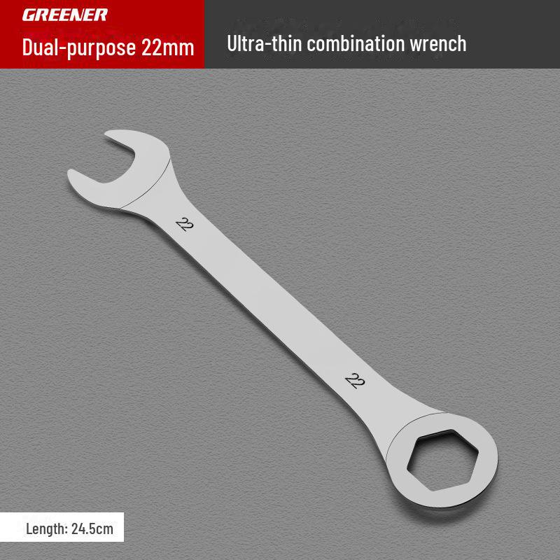 Green Forest Thin Open End Wrench Set: Complete Hardware Tool Set