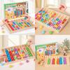 Wooden Color Sorting Game For Kids Educational Toy For Boys And Girls