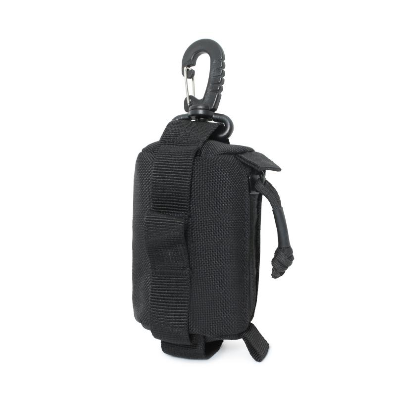 Outdoor Buckle Bag Edc Pouch Zipper Key Card Holder Small Tools Bag Portable Wallet Pouch Outdoor Hunting Waist Bags
