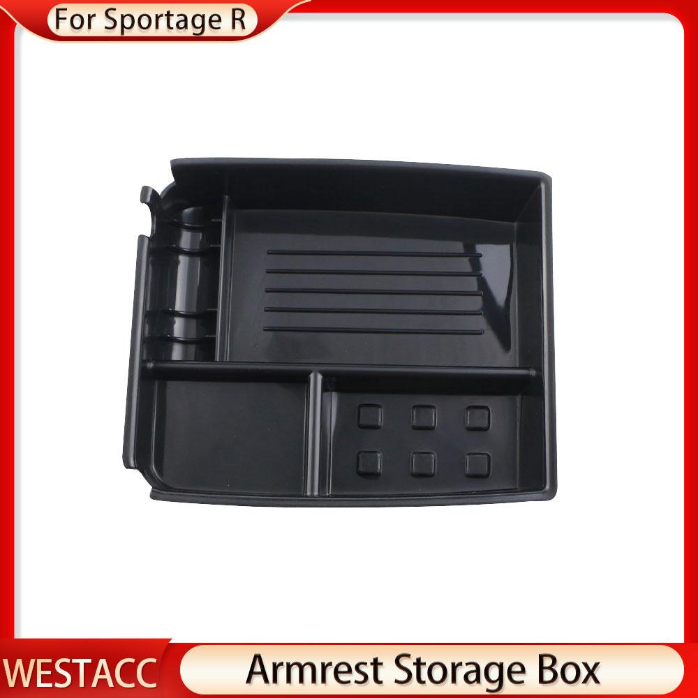 Car Central  Armrest Storage Box for Kia Sportage R LHD 2011 - 2015 Remoulded Glove Box Case Container Organizer