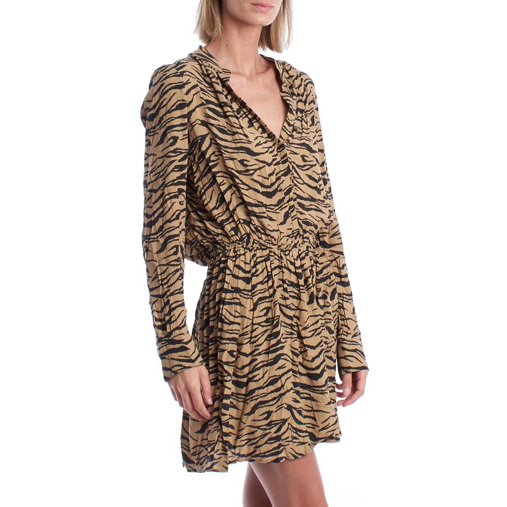 WWDR01157 Printed Short Dress for Women