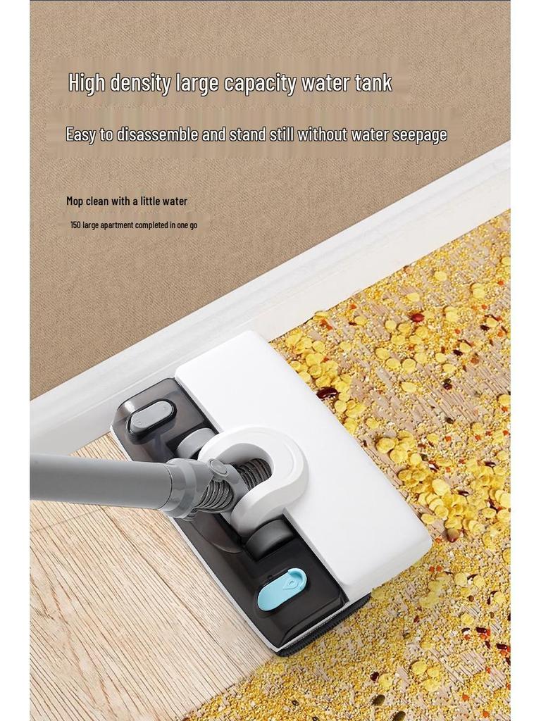 High-Power Handheld Vacuum Cleaner & Mop Combo for Home and Car