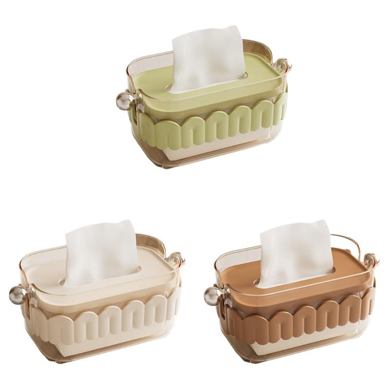 Versatile Tissue Storage Box Covers with Elegant Designs Home Accessory for Household Decoration Office and Car Storage