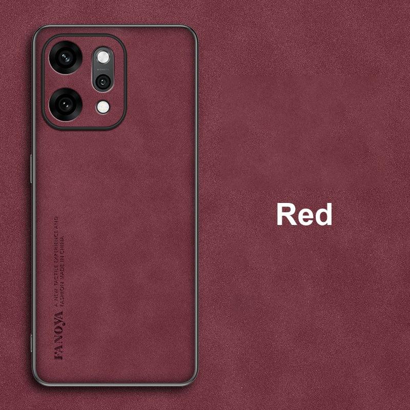 Für OPPO Reno 14 Pro 14Pro Hülle Luxus PU Leder Handyhülle Für OPPO Reno14 Pro 5G Rückseite Matte Silikon Vollschutz