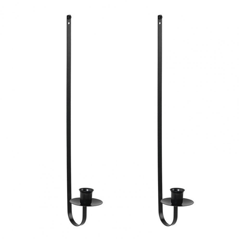 

Room Candle Holder Wall-mounted Candle Holder Elegant Metal Candle Sconce Holders for Fireplace Room for Farmhouse for Wedding