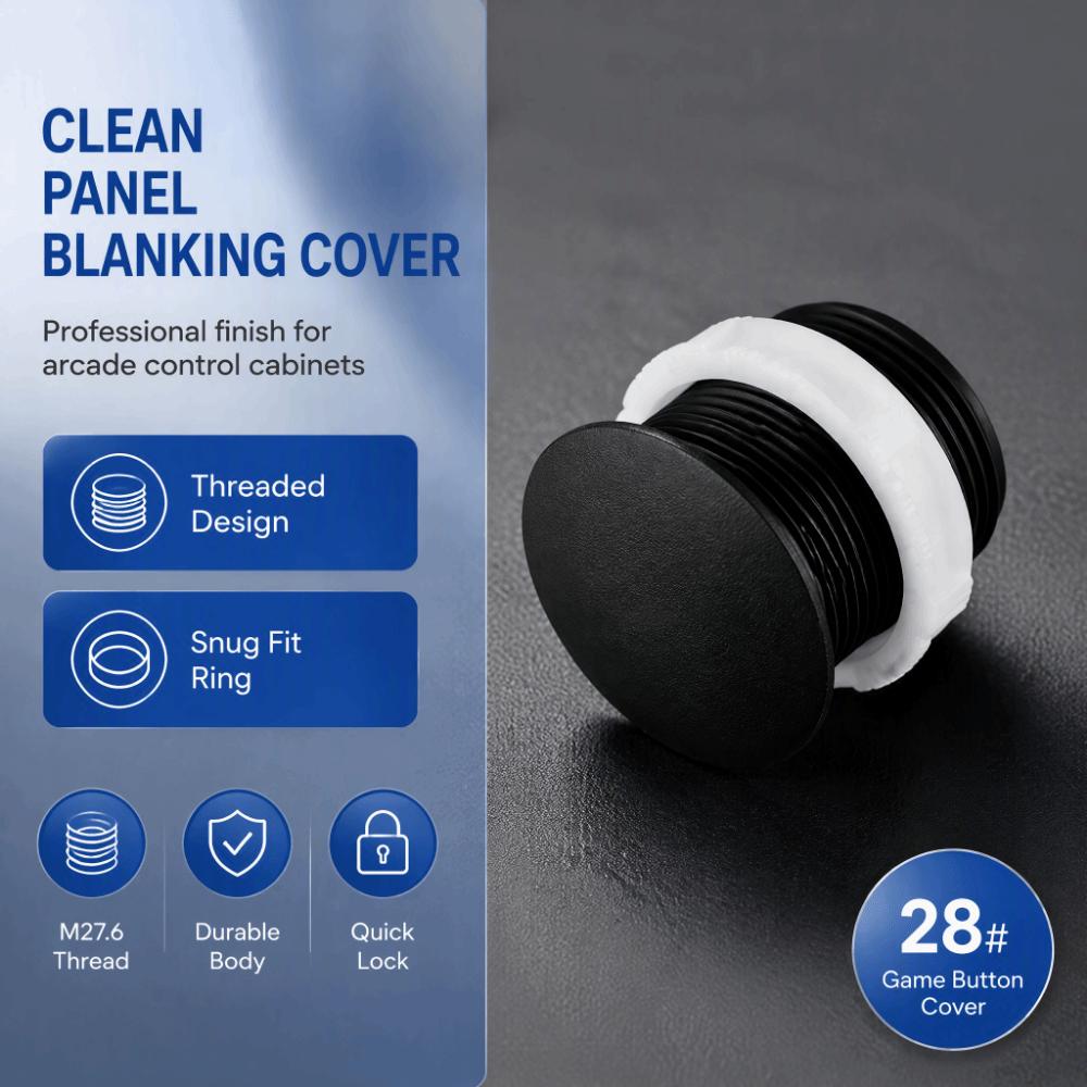 10Pcs Plastic Construction Game Button Cover Joystick Button Replacement For Arcade Cabinet