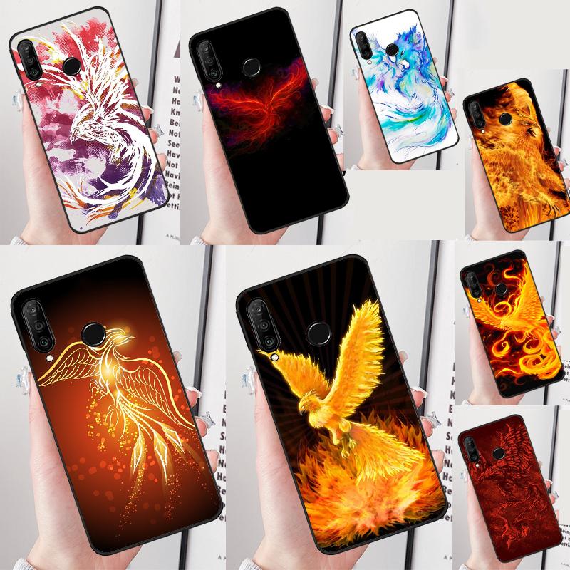 Phoenix Bird For Huawei Nova 12i 11i 8i 12s 9 10 SE Y90 Y60 Y70 Y72 Y61 Y91 P20 P30 P40 Lite P60 Pro Case