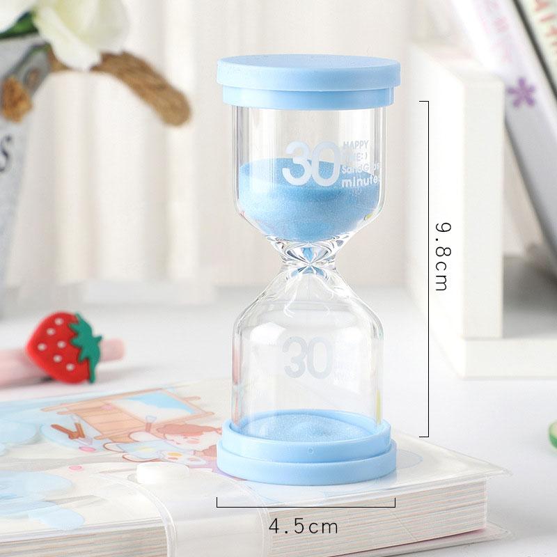 3/5/10/15/30 Minutes Hourglass Sandglass Colorful Sand Timer Flip Sandglass for Home Kid Gift Sand Timer Decoration Sand Clock